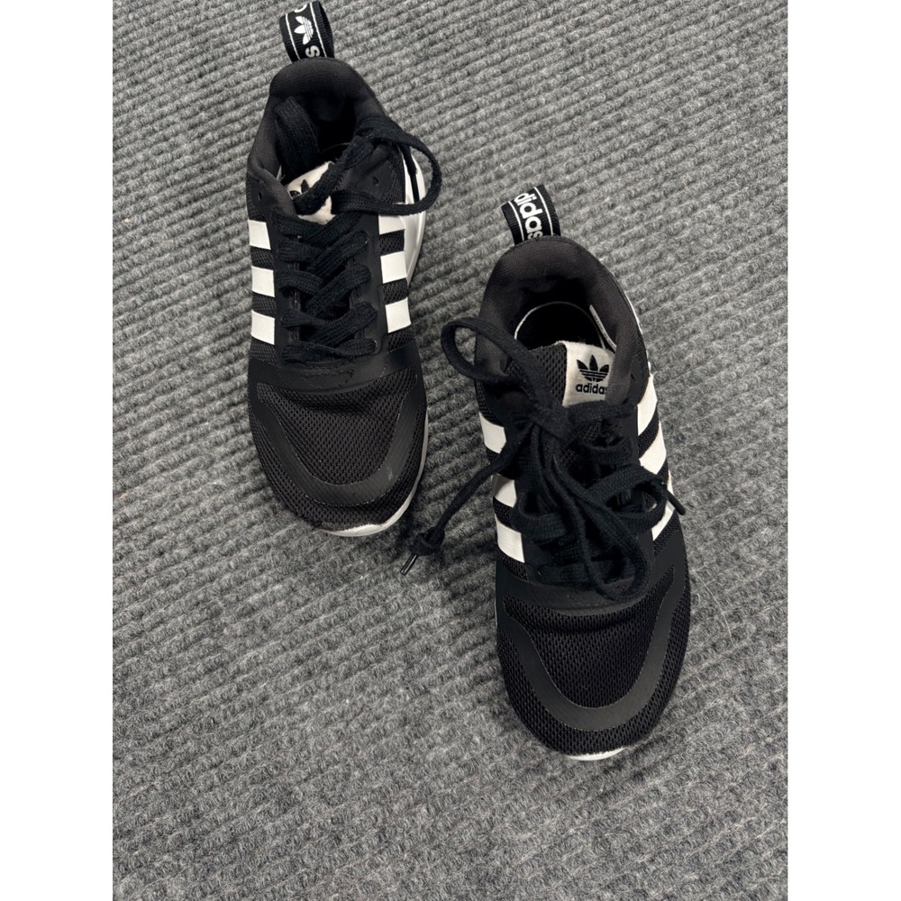 Adidas Originals Kids Multix Sneakers Black White G55538 Size 10.5K